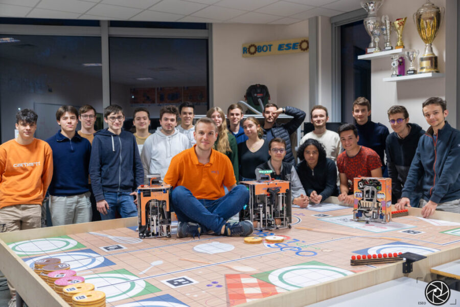 Robot ESEO Champions de France de robotique 2024 ESEO