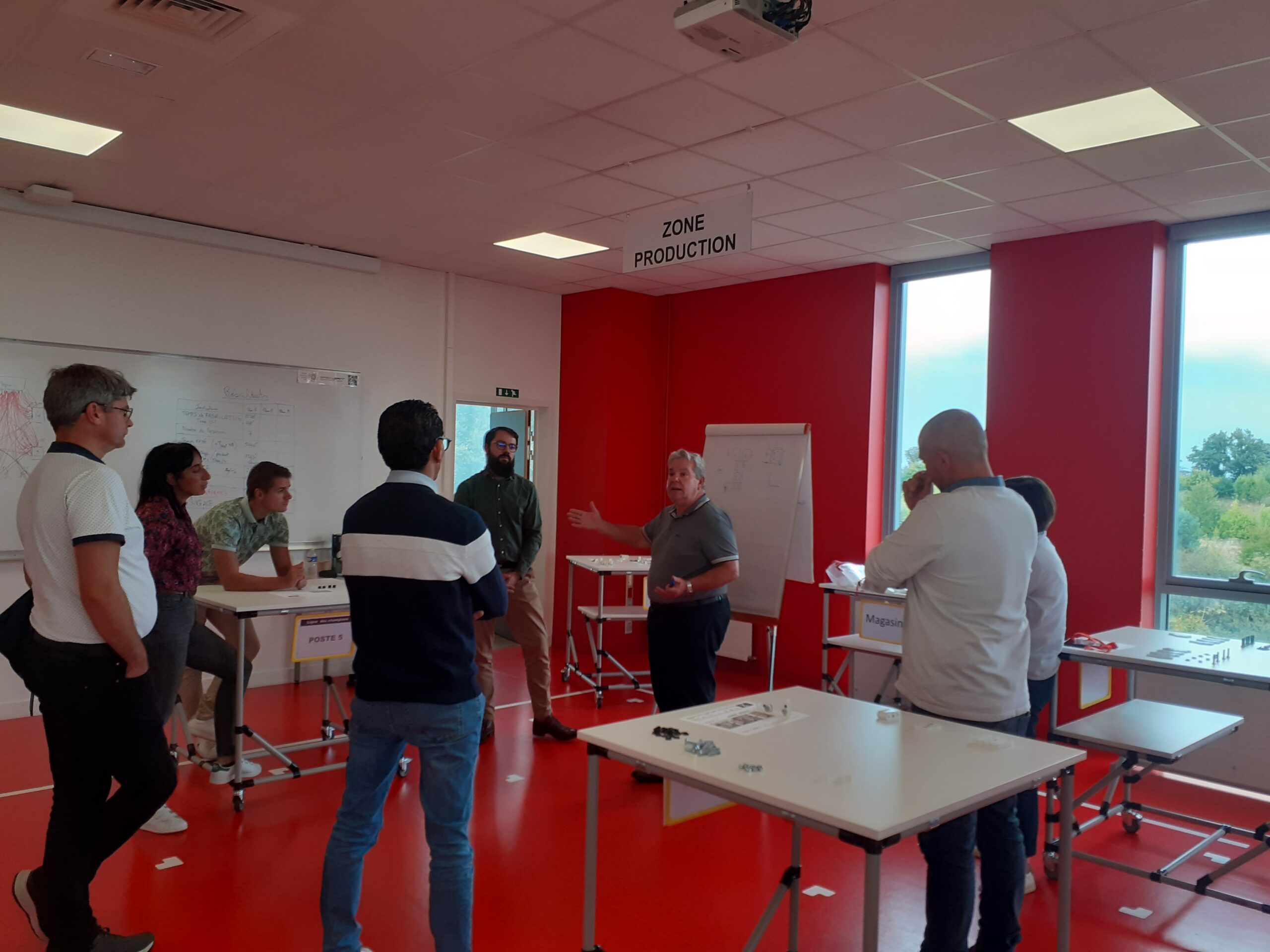 Lean Management: first training session at ESEO Angers