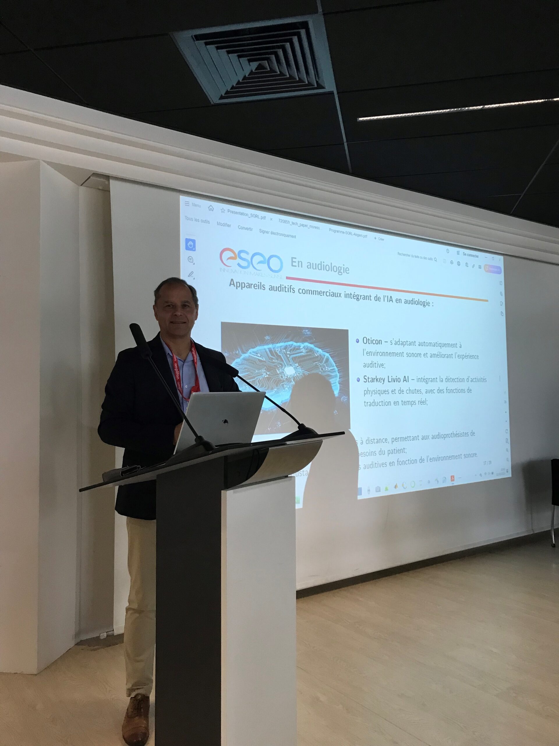 Artificial intelligence in healthcare at ESEO: a tool for doctors