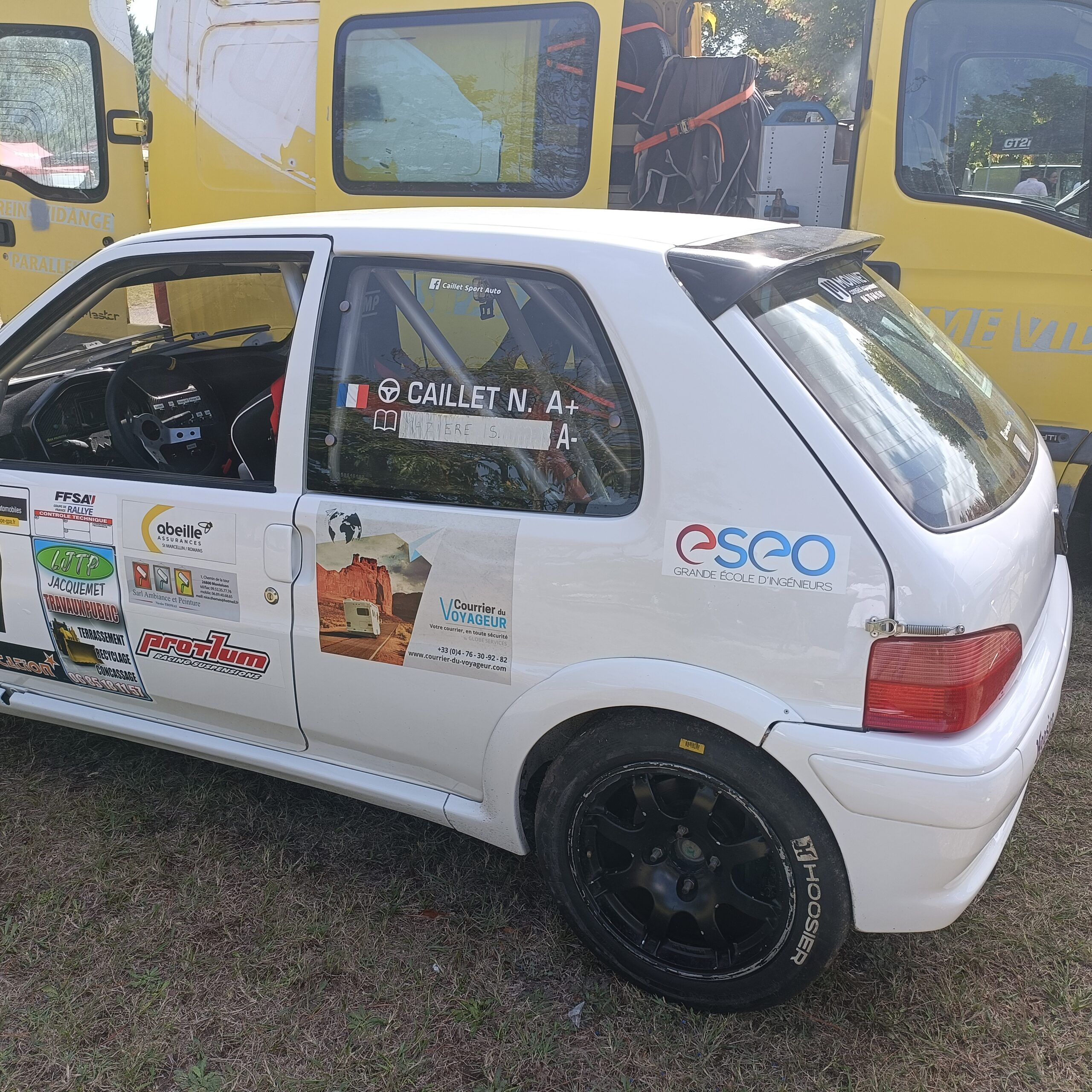 French vice rally champion and student at ESEO